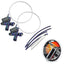 ORACLE Lighting 2021-2025 Ford Bronco ColorSHIFT® Headlight Halo Kit w/DRL Bar - Base Headlights - w/RF Controller - 1471-330
