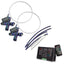 ORACLE Lighting 2021-2025 Ford Bronco ColorSHIFT® Headlight Halo Kit w/DRL Bar - Base Headlights - w/2.0 Controller - 1471-333