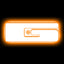 ORACLE Lighting Universal Illuminated LED Letter Badges - Matte White Surface Finish - G - Amber - 3140-G-005