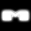 ORACLE Lighting Universal Illuminated LED Letter Badges - Matte White Surface Finish - M - White - 3140-M-001