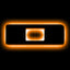 ORACLE Lighting Universal Illuminated LED Letter Badges - Matte Black Surface Finish - D - Amber - 3141-D-005