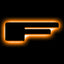 ORACLE Lighting Universal Illuminated LED Letter Badges - Matte Black Surface Finish - F - Amber - 3141-F-005