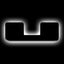 ORACLE Lighting Universal Illuminated LED Letter Badges - Matte Black Surface Finish - U - White - 3141-U-001