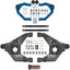 Camburg Engineering 2021-2025 Ford Bronco Excludes Raptor Blue KINETIK X-Joint XL Trail Series Long Travel Kit (4door)