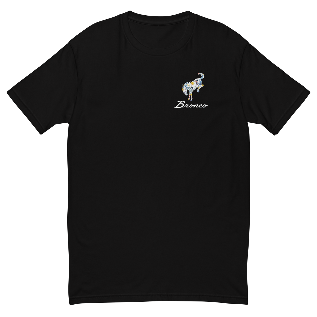 Womens Floral Bronco T-shirt