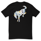 Womens Floral Bronco T-shirt