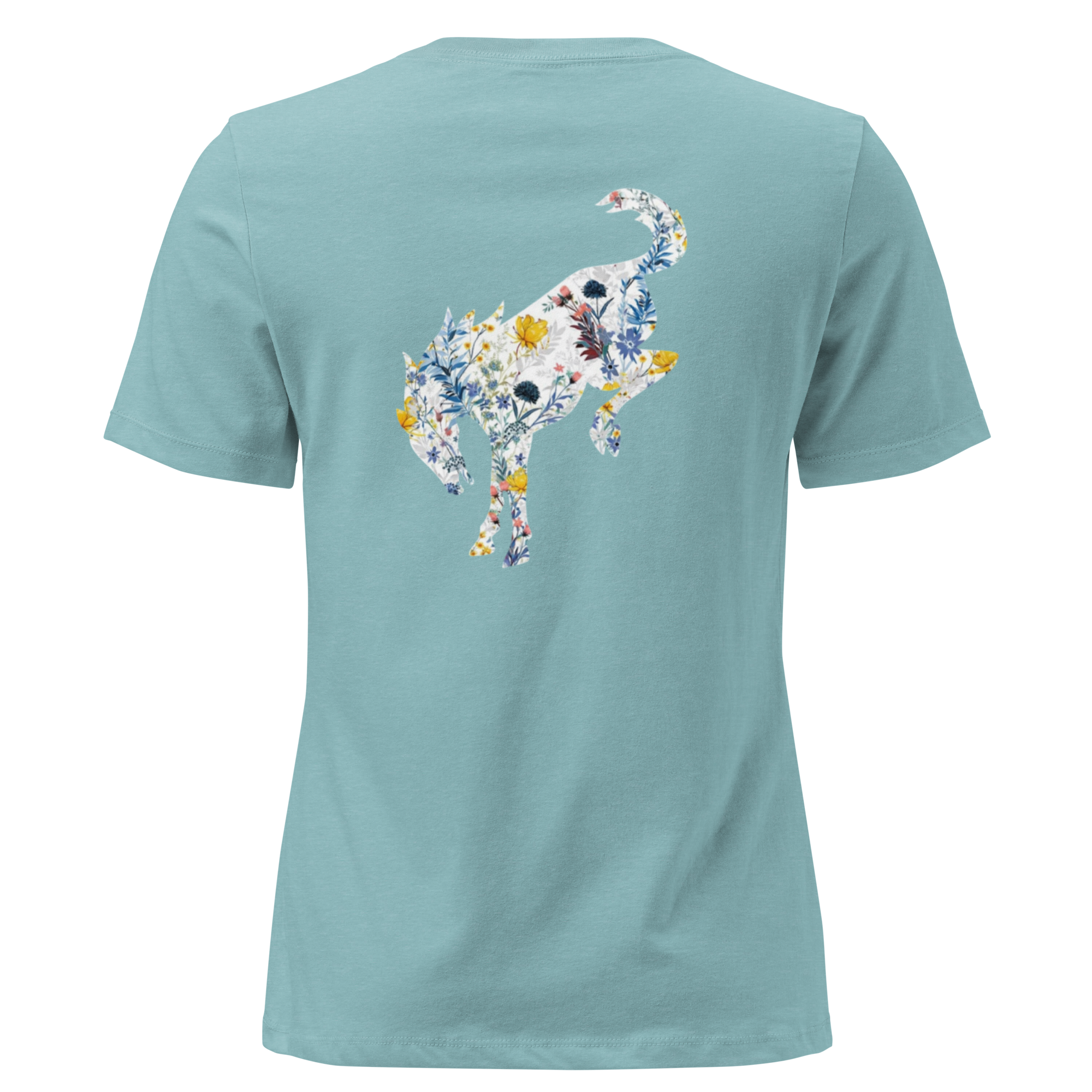 Womens Floral Bronco T-shirt