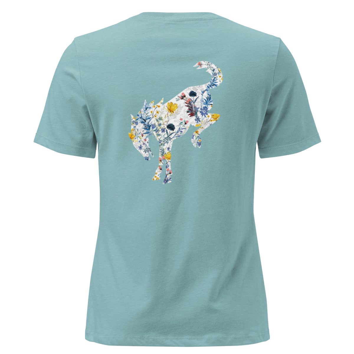 Womens Floral Bronco T-shirt