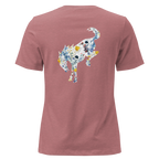 Womens Floral Bronco T-shirt