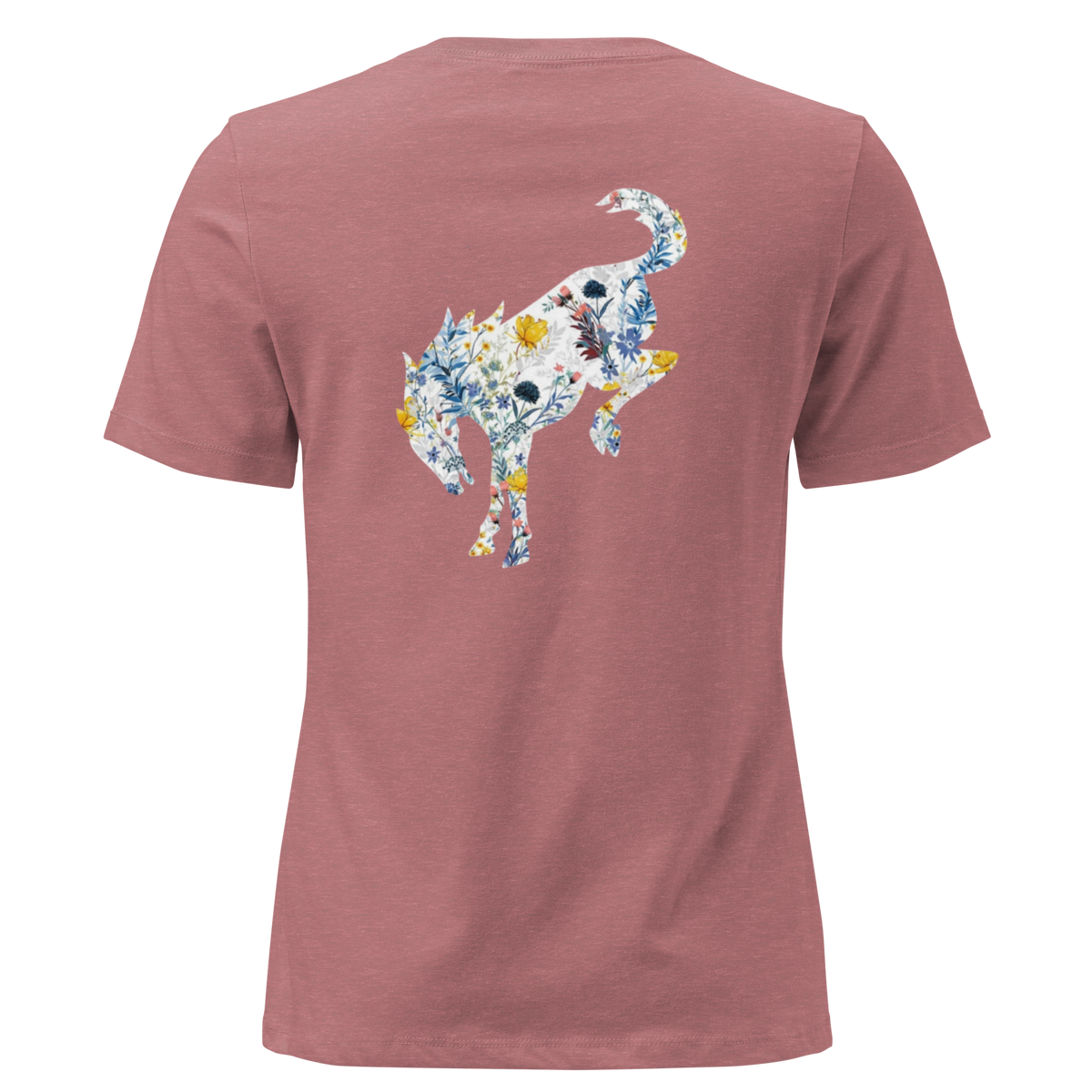 Womens Floral Bronco T-shirt