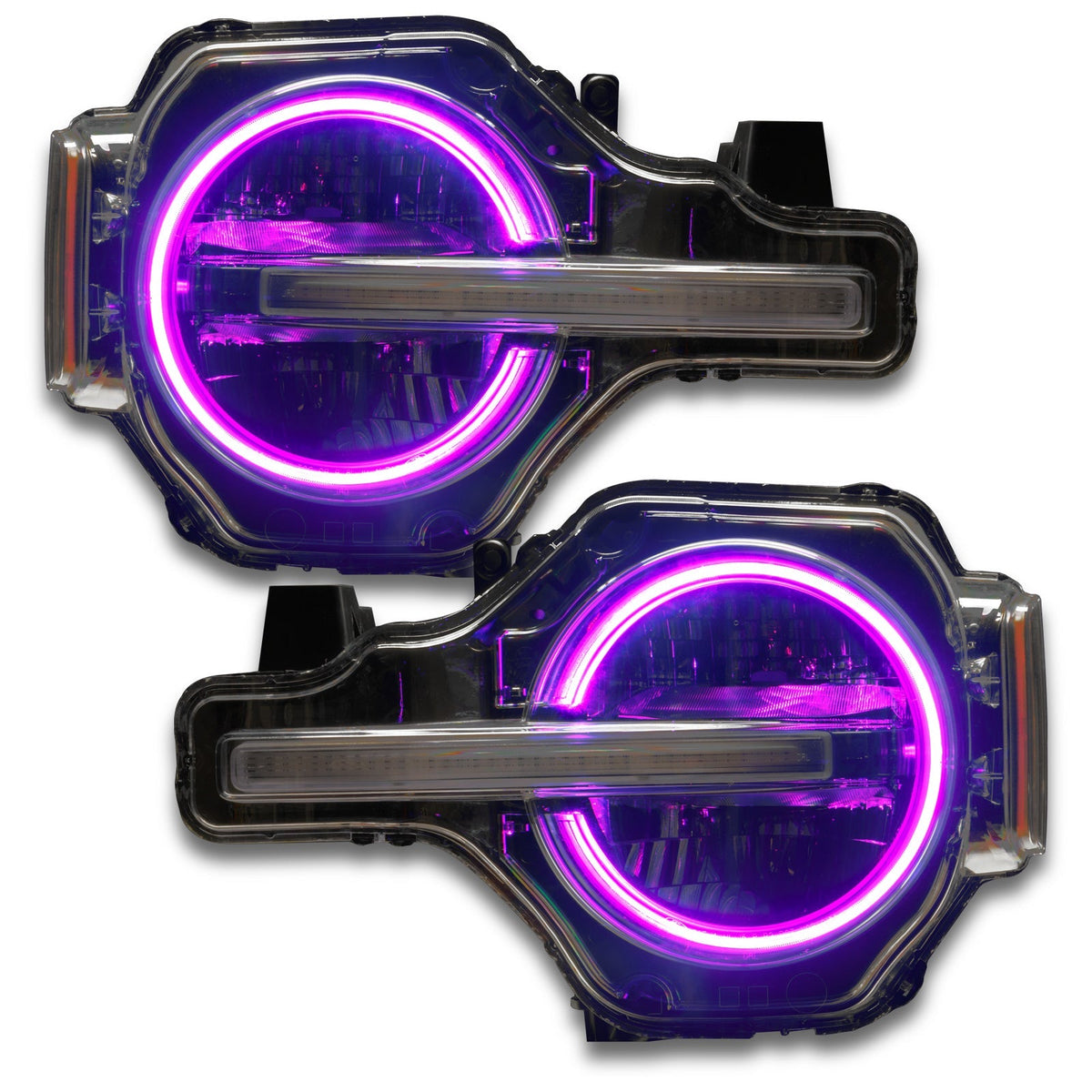 ORACLE Lighting 2021-2025 Ford Bronco ColorSHIFT RGB+W Headlight Halo Upgrade Kit