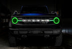 ORACLE Lighting 2021-2025 Ford Bronco ColorSHIFT Headlight Halo Kit w/DRL Bar - Base Headlights