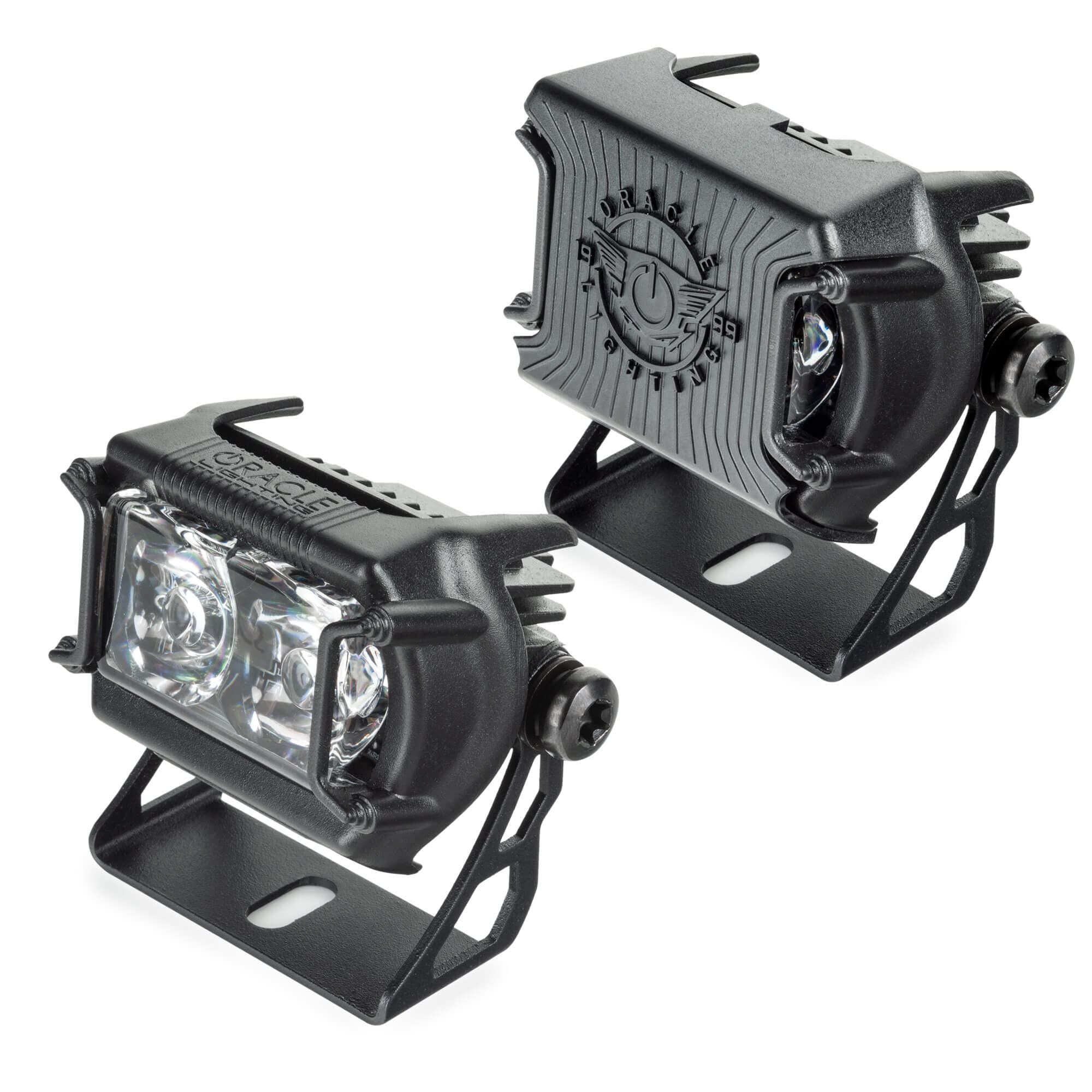 ORACLE Lighting Universal A-Pillar Hood Mount Brackets w/ VEGA™ Series 2 Spotlights Secondary image