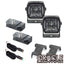 ORACLE Lighting Universal A-Pillar Hood Mount Brackets w/ VEGA™ Series 4 Spotlights
