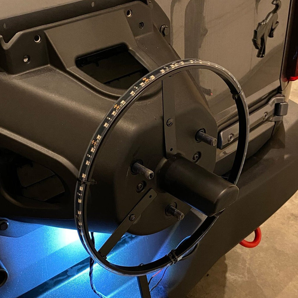 ORACLE Lighting LED Illuminated Spare Tire Wheel Ring Third Brake Light - Ford Bronco