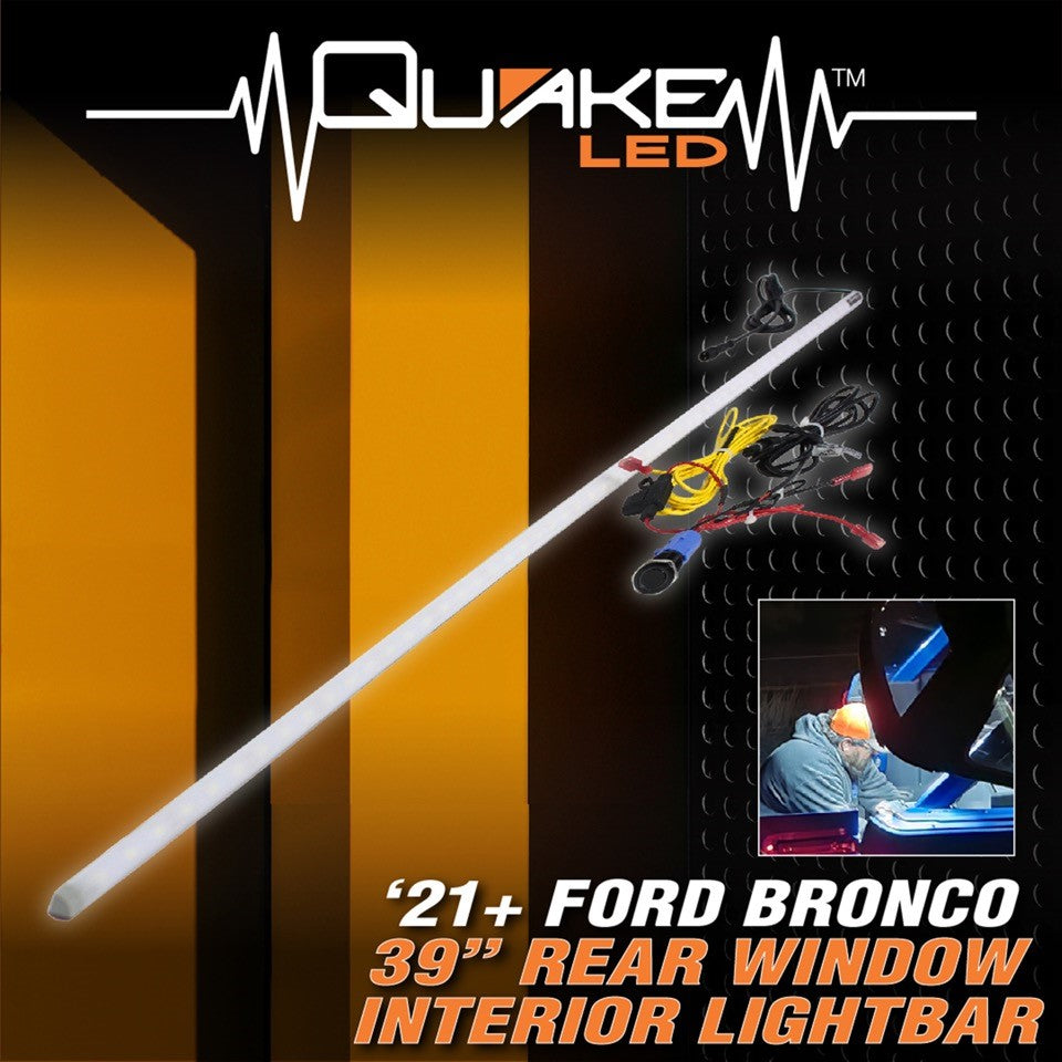 Quake LED 39" Rear Cargo Interior Light Bar for Ford Bronco Main image