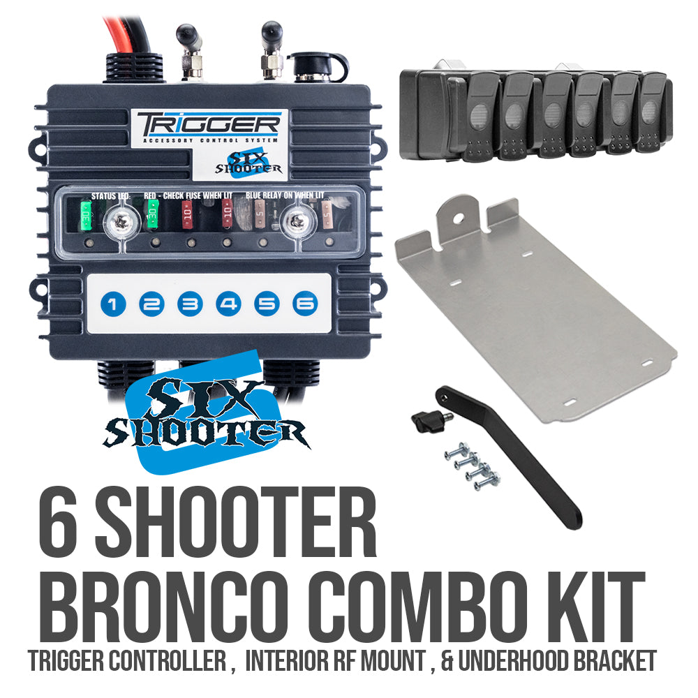 TRIGGER 6 SHOOTER Controller Ford Bronco 2021+ Combo Kit Main image
