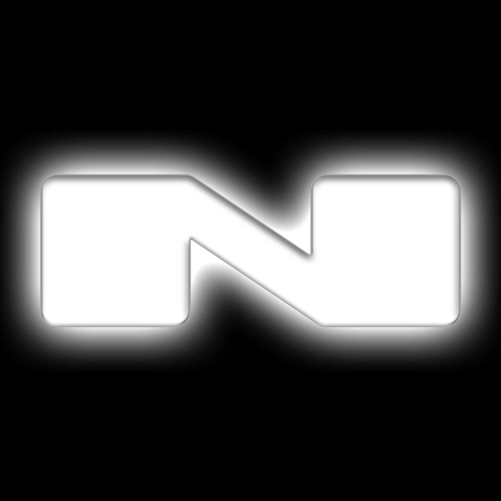 ORACLE Lighting Universal Illuminated LED Letter Badges - Matte White Surface Finish - N - White - 3140-N-001