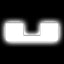 ORACLE Lighting Universal Illuminated LED Letter Badges - Matte White Surface Finish - U - White - 3140-U-001