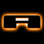 ORACLE Lighting Universal Illuminated LED Letter Badges - Matte Black Surface Finish - A - Amber - 3141-A-005