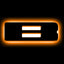 ORACLE Lighting Universal Illuminated LED Letter Badges - Matte Black Surface Finish - B - Amber - 3141-B-005