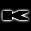 ORACLE Lighting Universal Illuminated LED Letter Badges - Matte Black Surface Finish - K - White - 3141-K-001
