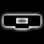 ORACLE Lighting Universal Illuminated LED Letter Badges - Matte Black Surface Finish - Q - White - 3141-Q-001