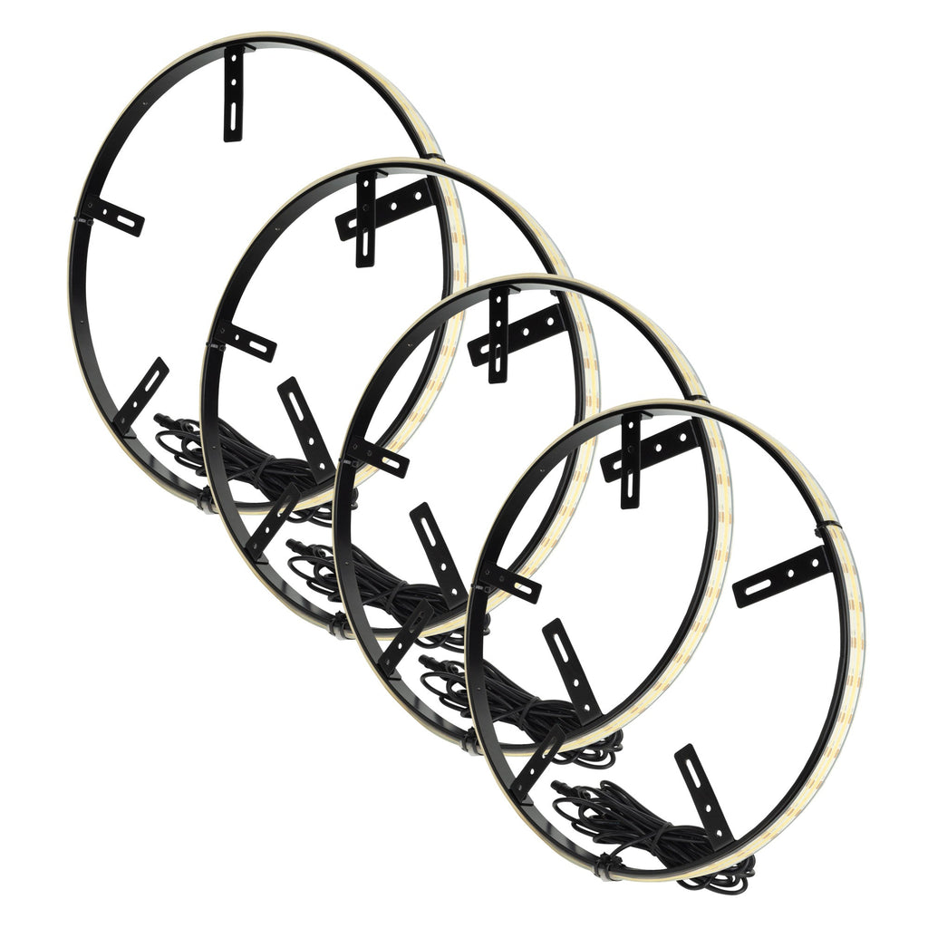 ORACLE Lighting LED Illuminated Wheel Rings - 16.5" PLASMA™