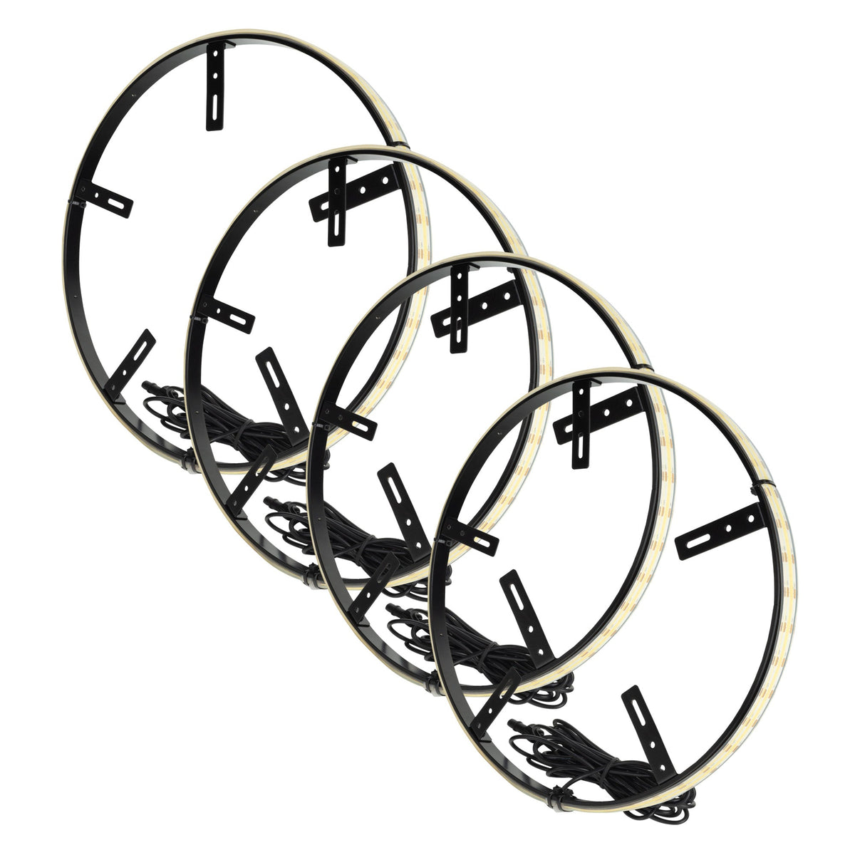 ORACLE Lighting LED Illuminated Wheel Rings - 16.5" PLASMA™