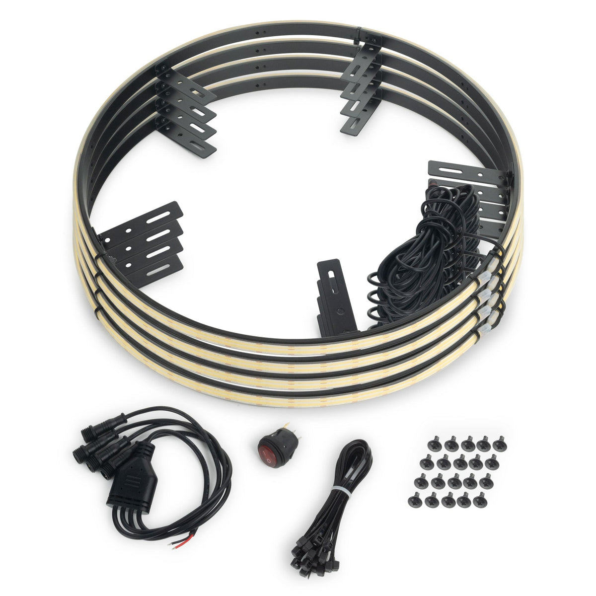 ORACLE Lighting LED Illuminated Wheel Rings - 16.5" PLASMA™