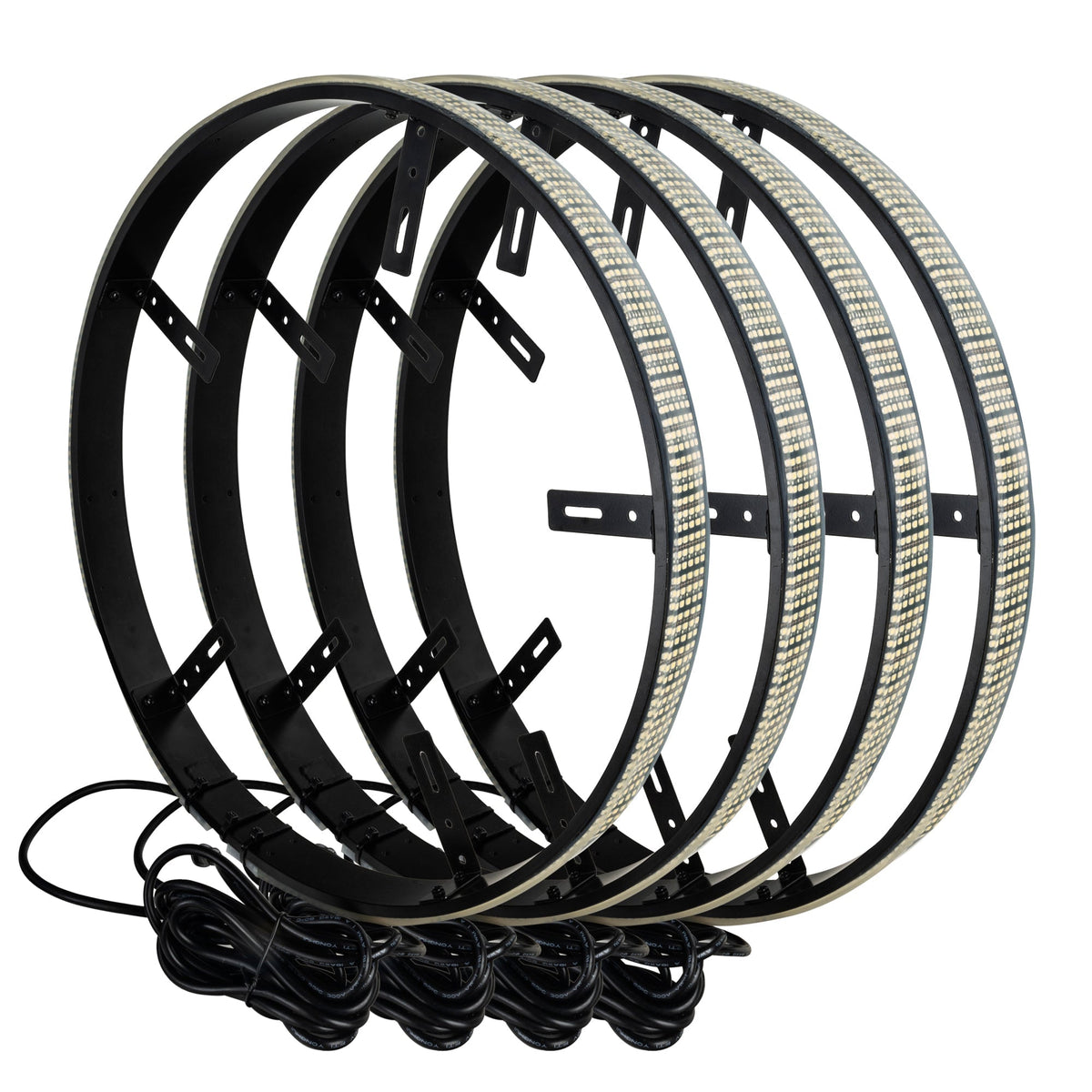 XTREME Illumination 5-Row LED Wheel Rings- WHITE - PRE-ORDER Main image