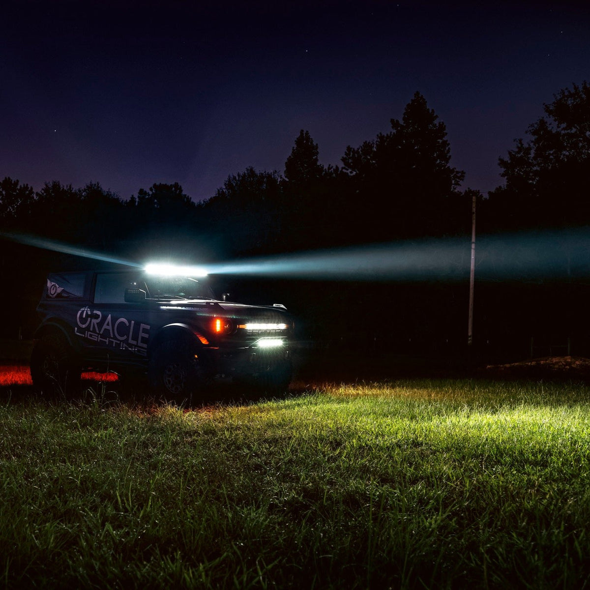 ORACLE Lighting Integrated Windshield Roof LED Light Bar System for 2021+ Ford Bronco