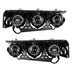 ORACLE Lighting 2021-2026 Ford Bronco Off Road LASER Auxiliary Lights + LED Fog Light Kit for Steel Bumper