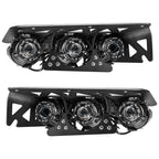 ORACLE Lighting 2021-2026 Ford Bronco Off Road LASER Auxiliary Lights + LED Fog Light Kit for Steel Bumper