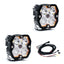 Squadron 2.0 Sport Black LED Auxiliary Light Pod Pair - Universal