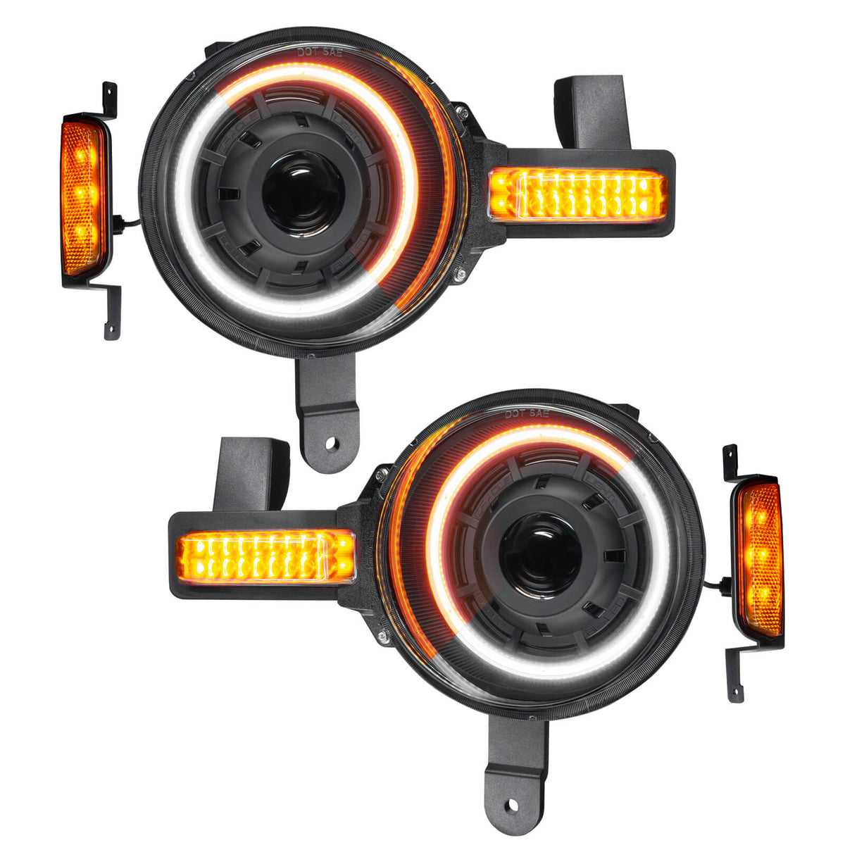 ORACLE Lighting Oculus™ Bi-LED Projector Headlights for 2021+ Ford Bronco