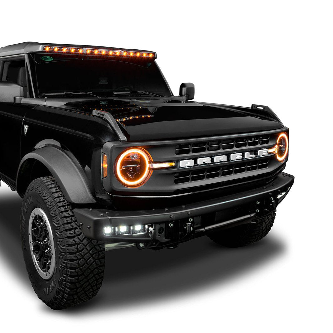 ORACLE Lighting Integrated Windshield Roof LED Light Bar System for 2021+ Ford Bronco