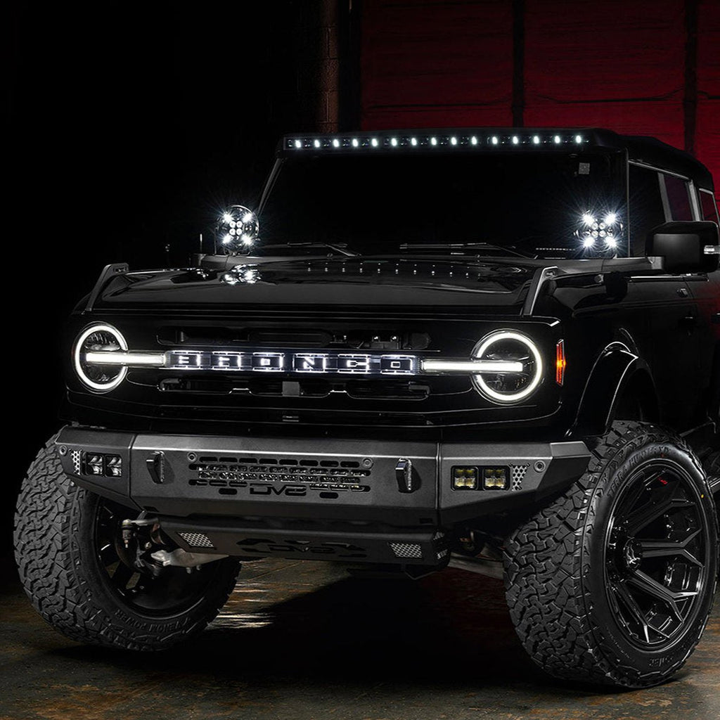 ORACLE Lighting Integrated Windshield Roof LED Light Bar System for 2021+ Ford Bronco
