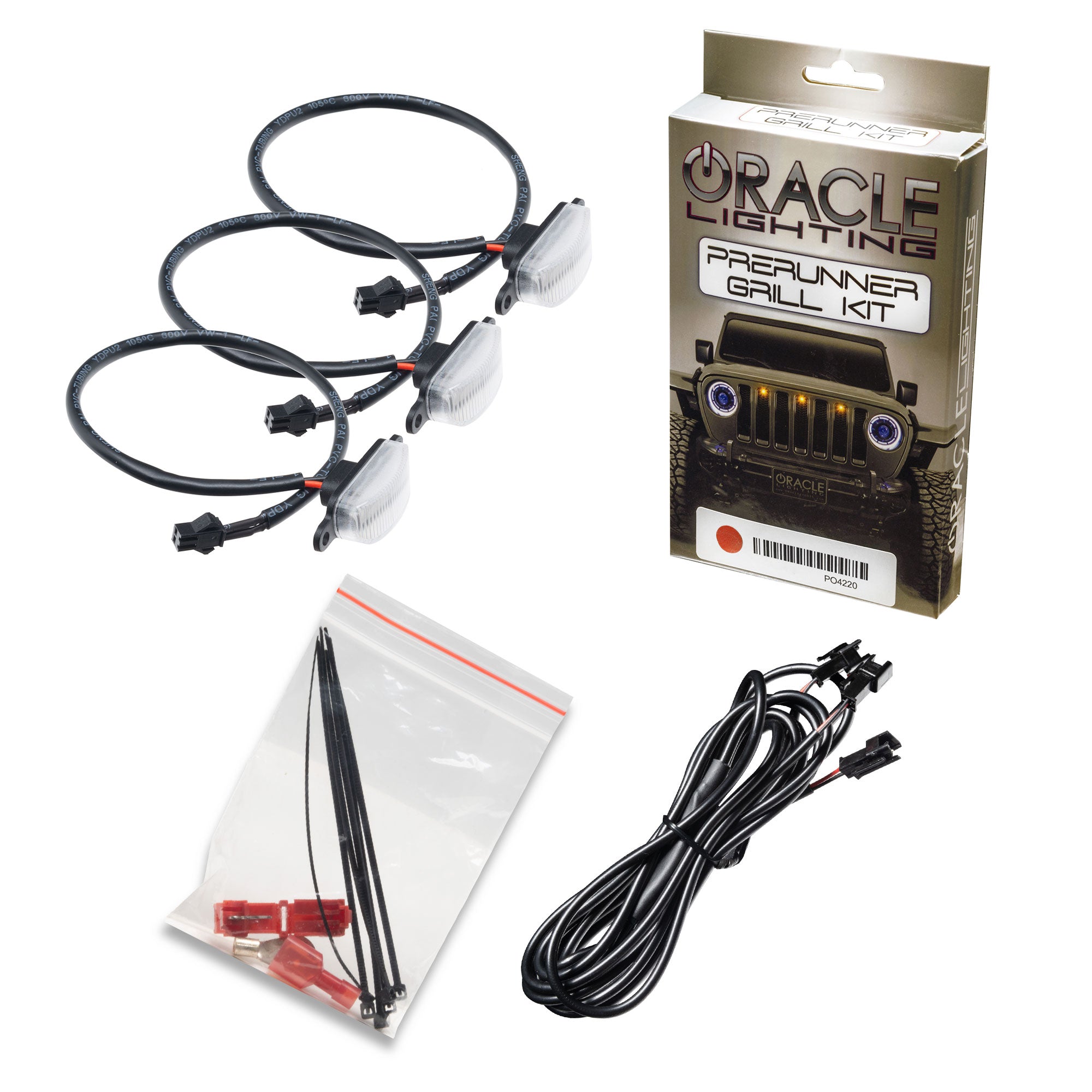 ORACLE Lighting Universal Pre-Runner Style LED Grill Light Kit (New Style) Secondary image
