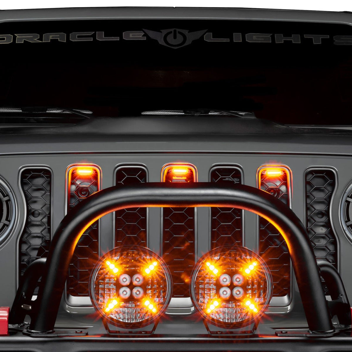ORACLE Lighting Universal Pre-Runner Style LED Grill Light Kit (New Style)