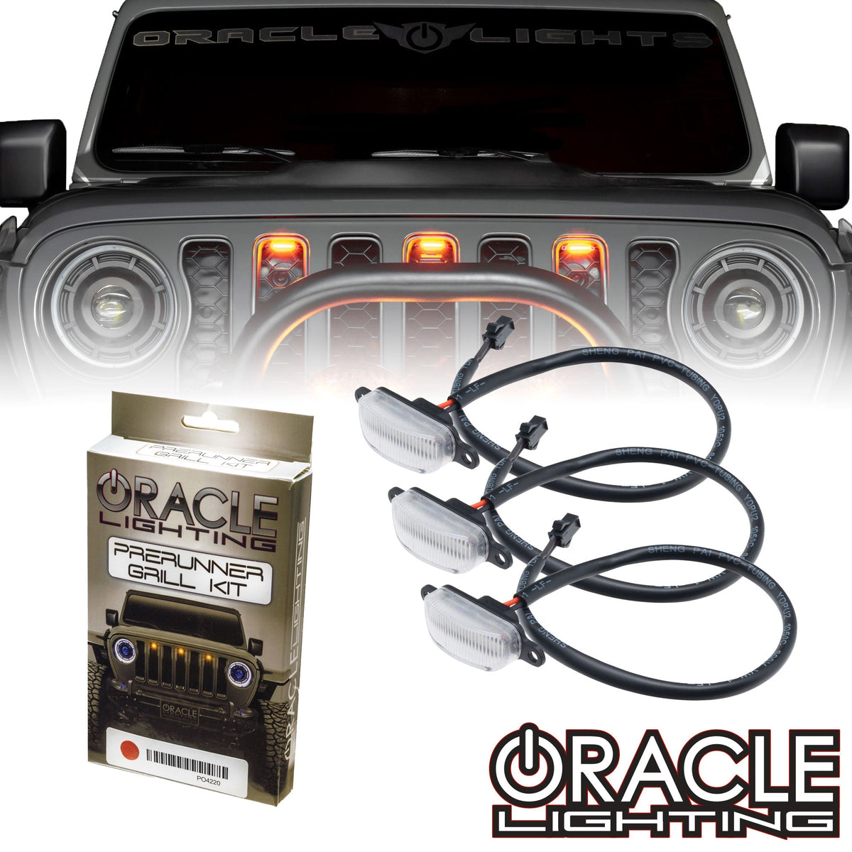 ORACLE Lighting Universal Pre-Runner Style LED Grill Light Kit (New Style) Main image