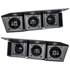 ORACLE Lighting 2021-2025 Ford Bronco Triple LED Fog Light Kit for Steel Bumper