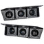ORACLE Lighting 2021-2025 Ford Bronco Triple LED Fog Light Kit for Steel Bumper