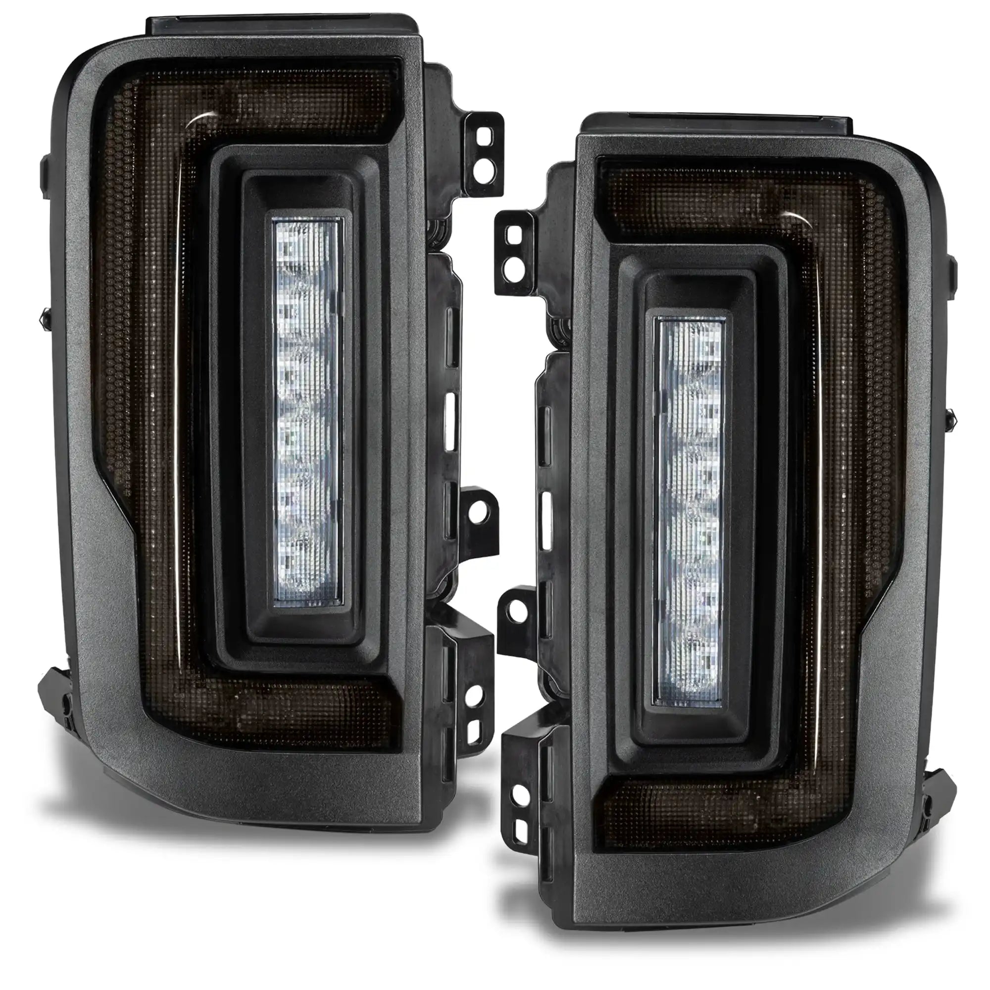 V2 | 2021-2025 Ford Bronco Flush Mount LED tinted Tail Lights - Low Profile | 1,400 Lumens Secondary image