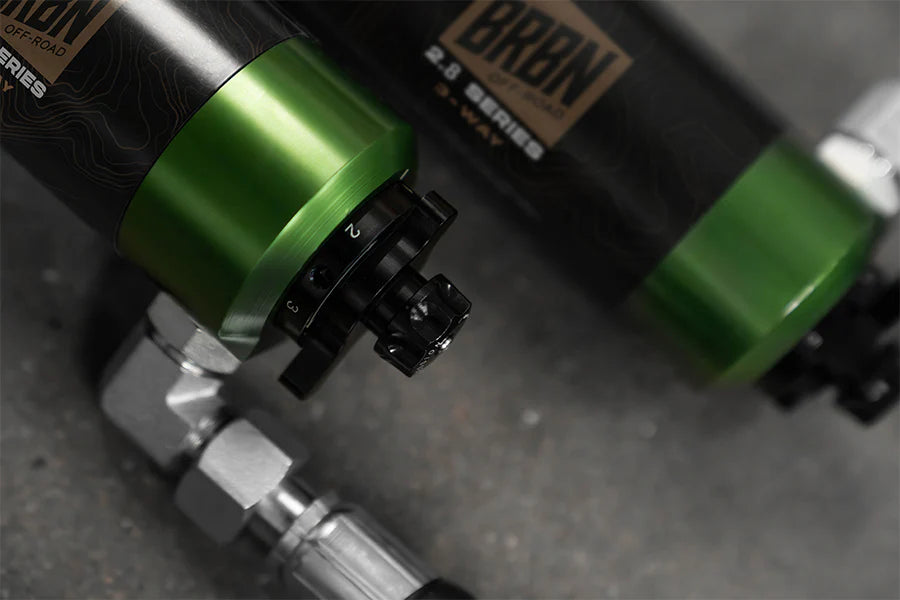 BRBN 2.8 HD Series 3-Way Adjustable Front Coilover Kit For Ford Bronco
