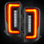 V2 | 2021-2025 Ford Bronco Flush Mount LED tinted Tail Lights - Low Profile | 1,400 Lumens