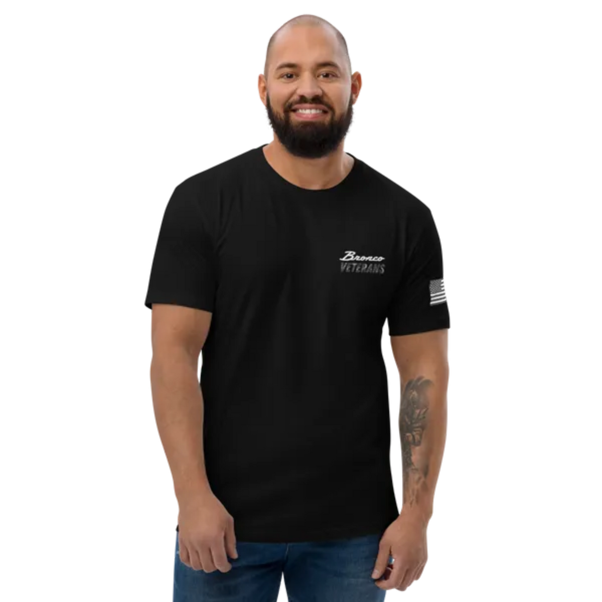 Bronco Veterans American T-Shirt