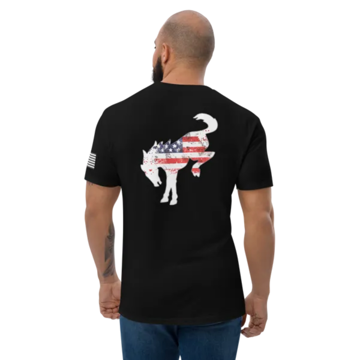 Bronco Veterans American T-Shirt