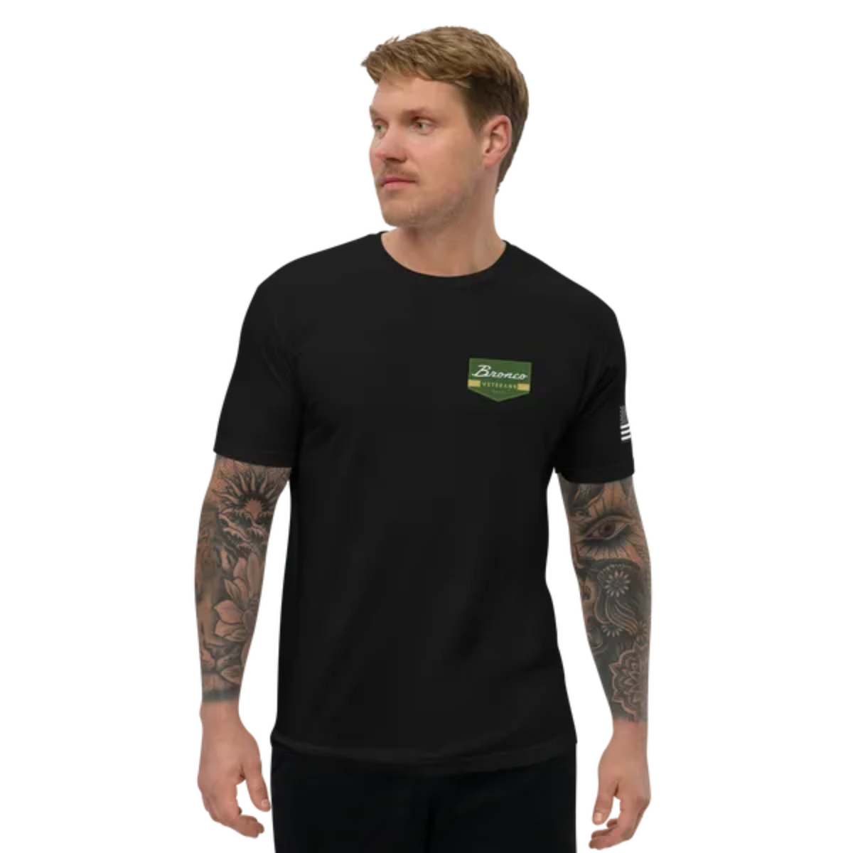 Bronco Veterans armed forces T-shirt