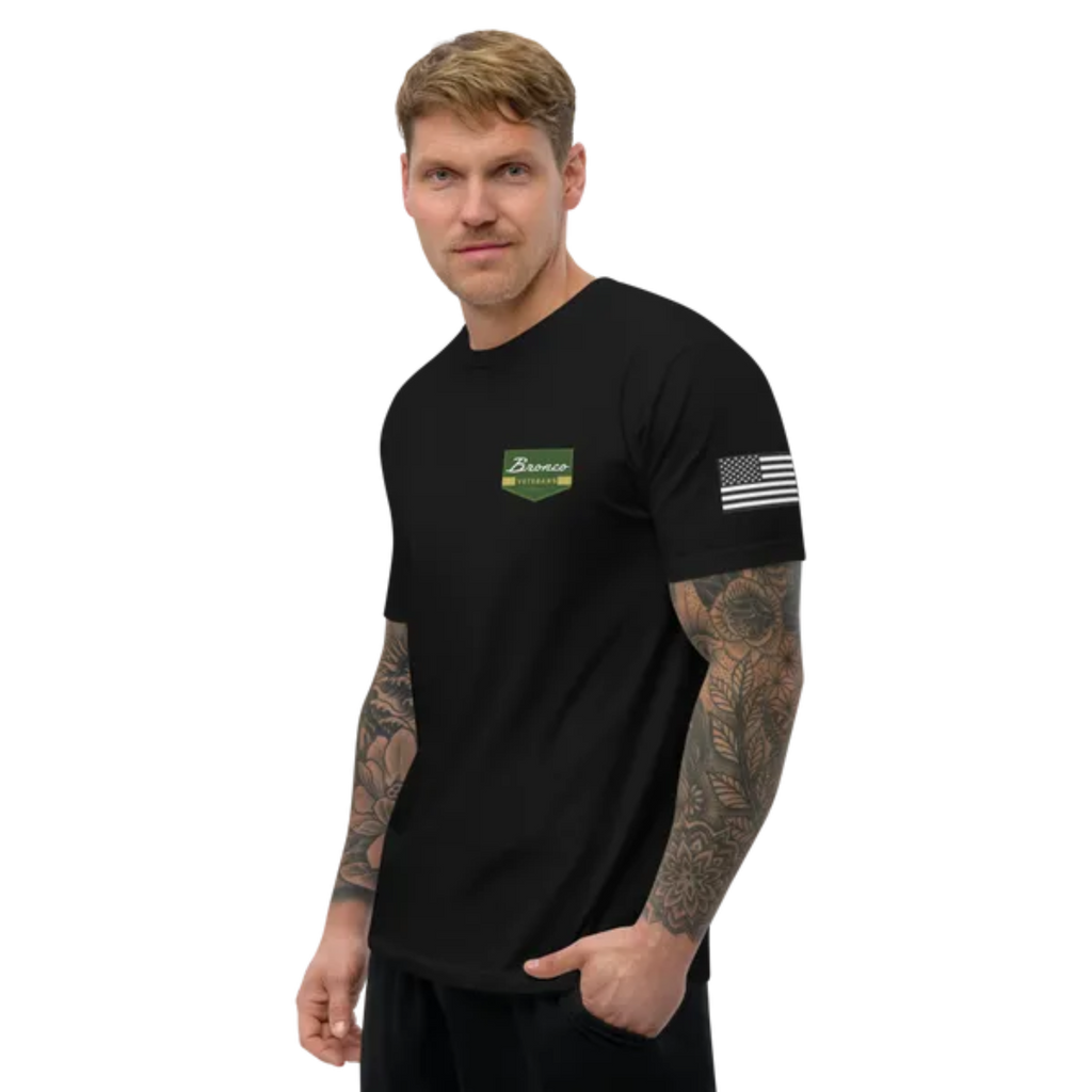 Bronco Veterans armed forces T-shirt